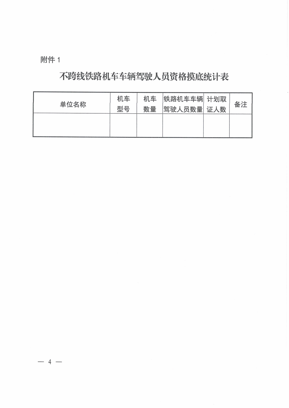 鄂铁学﹝2026﹞18号-湖北省地方铁路学会关于开展地方铁路企业不跨线铁路机车车辆驾驶人员资格摸底统计工作的通知_04.png 鄂铁学﹝2026﹞18号-湖北省地方铁路学会关于开展地方铁路企业不跨线铁路机车车辆驾驶人员资格摸底统计工作的通知_04.png